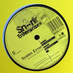 Syntax Error – Green Is Not Snorky E.P. (Vinyl, 12")