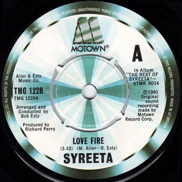 Syreeta – Love Fire