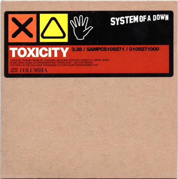 System Of A Down – Toxicity