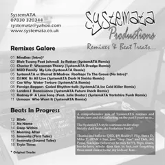 SystemATA – Remixes & Beat Treats (CD)