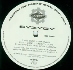 Syzygy – Terminus (Vinyl, 12")