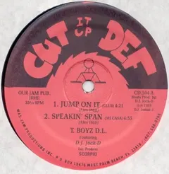 T. Boyz D.L. Featuring D.J. Jock-D* – Jump On It (Vinyl, 12")