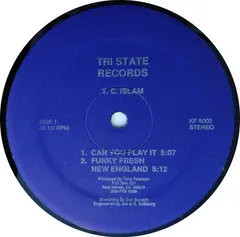 T.C. Islam* – Can You Play It (Vinyl, 12")