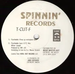 T-Cut-F – Psychedelic (Vinyl, 12")