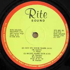 T. Mann* – Get On Your Mark (Vinyl, 12")