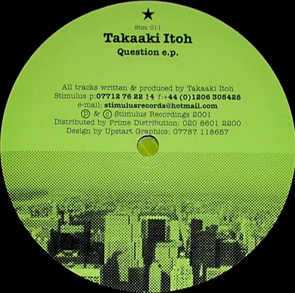 Takaaki Itoh – Question E.P.