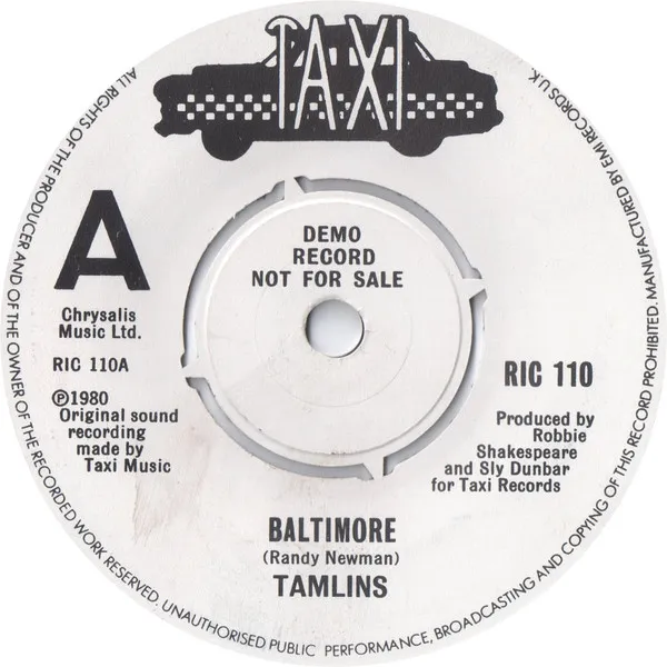 Tamlins* – Baltimore