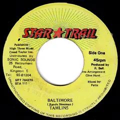 Tamlins* – Baltimore / Kingston Town (Vinyl, 7")