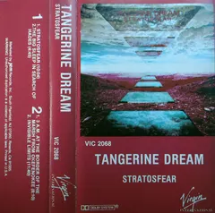 Tangerine Dream Virgin International – Stratosfear (Cassette, Album)
