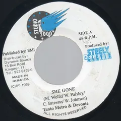 Tanto Metro & Devonte – She Gone (Vinyl, 7")
