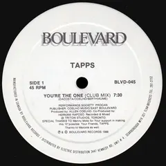 Tapps – You're The One (Vinyl, 12")