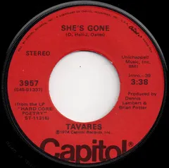 Tavares – She's Gone (Vinyl, 7")