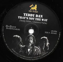 Teddy Dan – Thats Not The Way (Vinyl, 7")