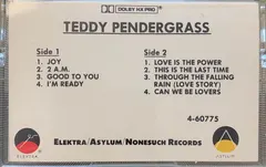 Teddy Pendergrass Elektra/Asylum/Nonesuch Records – Joy (Cassette, Album)