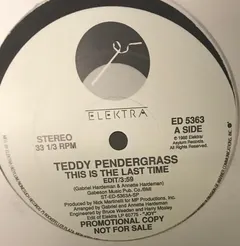 Teddy Pendergrass – This Is The Last Time (Vinyl, 12")