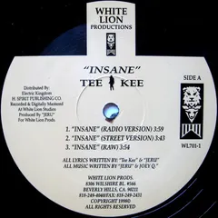 Tee Kee – Insane (Vinyl, 12")