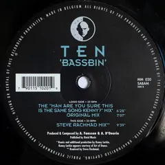 Ten – Bassbin (Vinyl, 12")