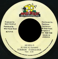 Terror Fabulous – Behold (Vinyl, 7")