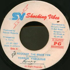 Terror Fabulous – Request The Mack Ten (Vinyl, 7")