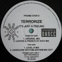 Terrorize – It's Just A Feeling (Vinyl, 12")