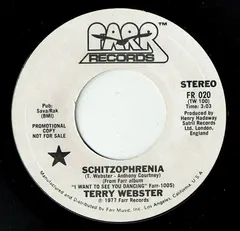 Terry Webster – Schitzophrenia (Vinyl, 7")