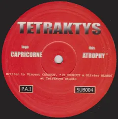 Tetraktys – Capricorne / Atrophy (Vinyl, 12")