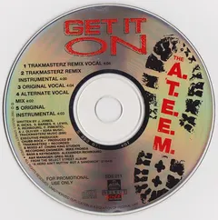 The A.T.E.E.M. – Get It On (CD, Single)