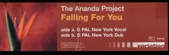 The Ananda Project – Falling For You (Vinyl, 12")