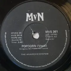 The Anarchic System* – Pop Corn (Vinyl, 7")