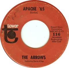 The Arrows* – Apache '65 / Blue Guitar (Vinyl, 7")