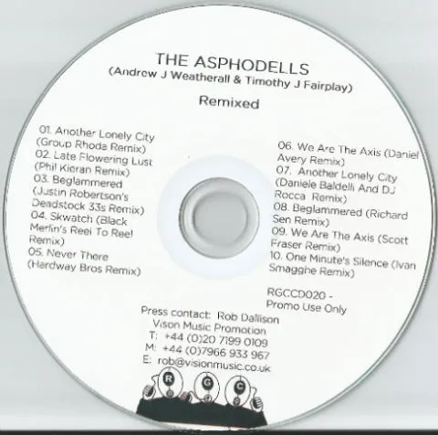 The Asphodells – Remixed