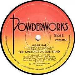 The Average Aussie Band* – Aussie Rap (Vinyl, 7")