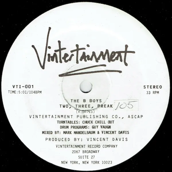 The B Boys* – Two, Three, Break