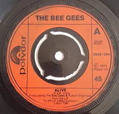 The Bee Gees* – Alive (Vinyl, 7")