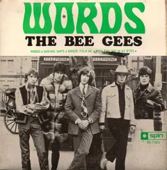 The Bee Gees* – Words (Vinyl, 7")