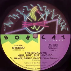 The Bigalows – Dance, Dance, Dance, (Werr Gunna) (Vinyl, 12")