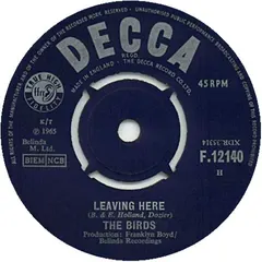 The Birds – Leaving Here (Vinyl, 7")