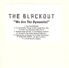 The Blackout – We Are The Dynamite! (CDr, Album)