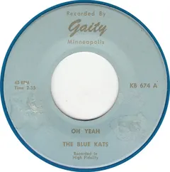 The Blue Kats – Oh Yeah (Vinyl, 7")