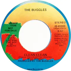 The Buggles Island Records – Clean Clean (Vinyl, 7")