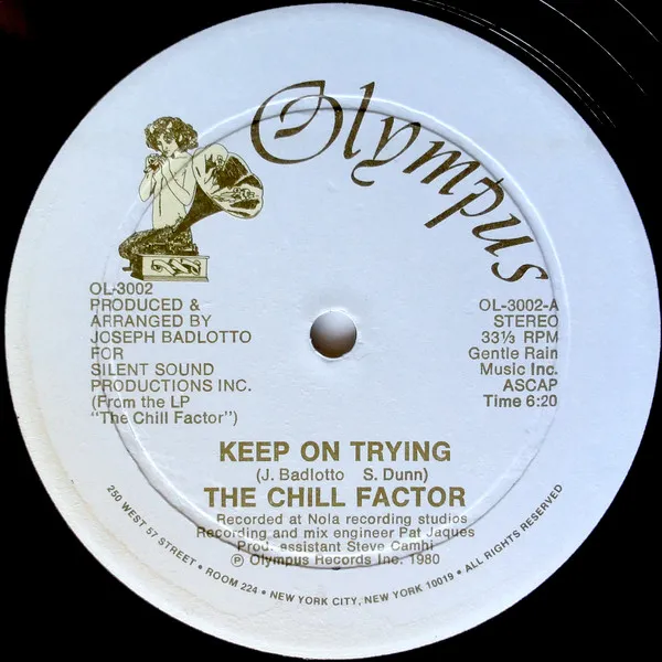 The Chill Factor – Keep On Trying