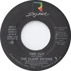 The Clark Sisters – Time Out (Vinyl, 7")