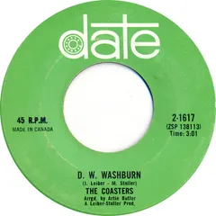 The Coasters – D.W. Washburn / Everybody's Woman (Vinyl, 7")