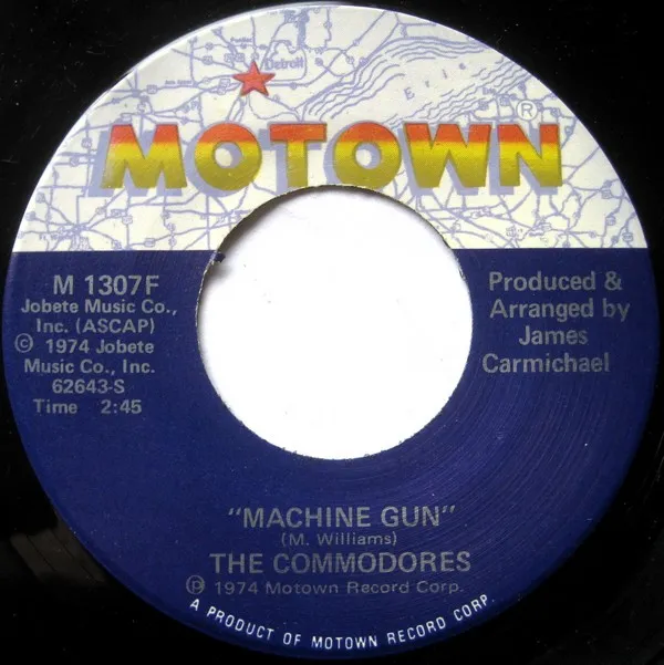The Commodores* – Machine Gun