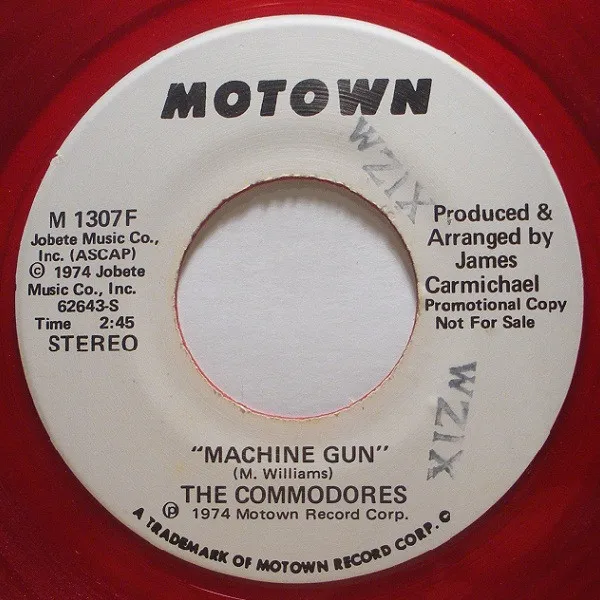 The Commodores* – Machine Gun