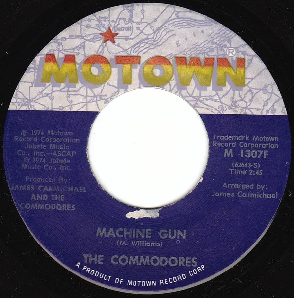 The Commodores* – Machine Gun