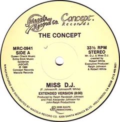 The Concept – Miss D.J. (Vinyl, 12")