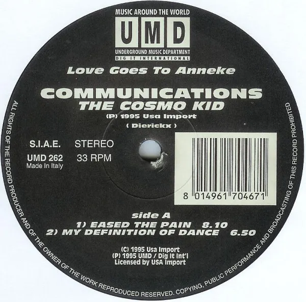 The Cosmo Kid* – Communications
