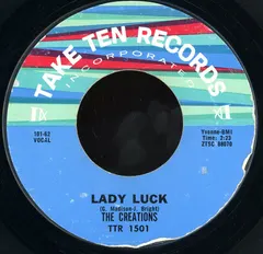 The Creations (2) – Lady Luck (Vinyl, 7")