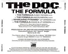 The D.O.C. – The Formula (CD, Single)